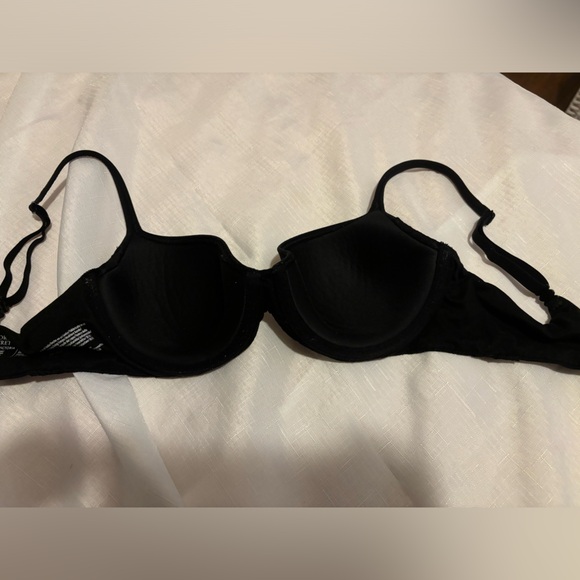 Victoria’s Secret Lined Demi Bra Black Lace Size 34C - Picture 3 of 5